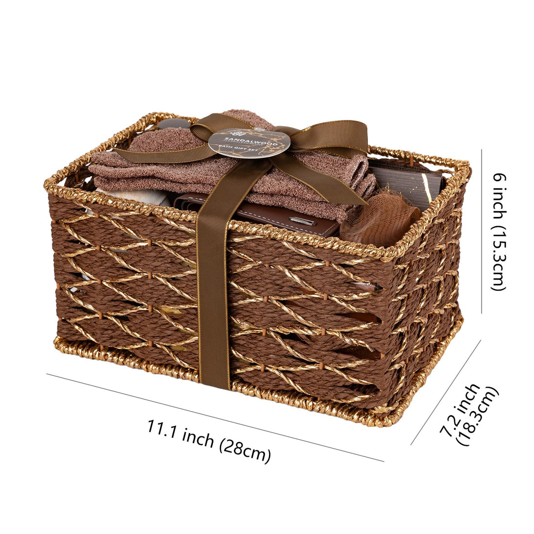 Gift Basket --35 Pcs Mothers Day - Gifts for Mom, Honey & Almond Bath & Body Gift Basket for Women, Face Skin Care Kit, Home Spa Basket Gift Set, Self-Care Gift Kit, Necklace, Birthday, Anniversary, Wife, TCoU Recommendations from Amazon Products