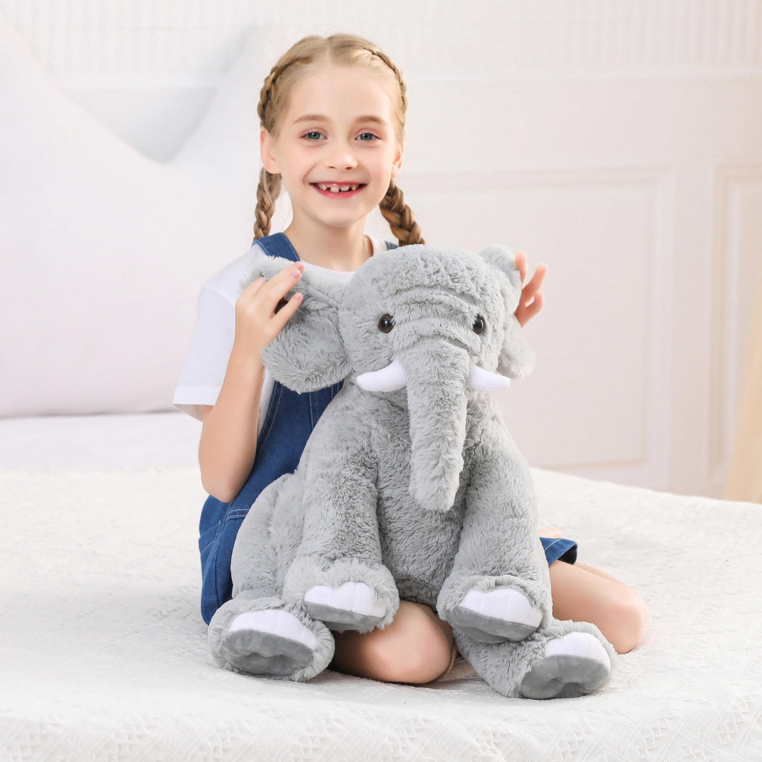 Get a Hug!! -- 5 lbs 24" Weighted Stuffed Animals, Panda Plushie, Cute Panda Weighted Plush Pillow, Giant Stuffed Animals for Kids & Adults alike!! TCoU Recommendations from Amazon Products