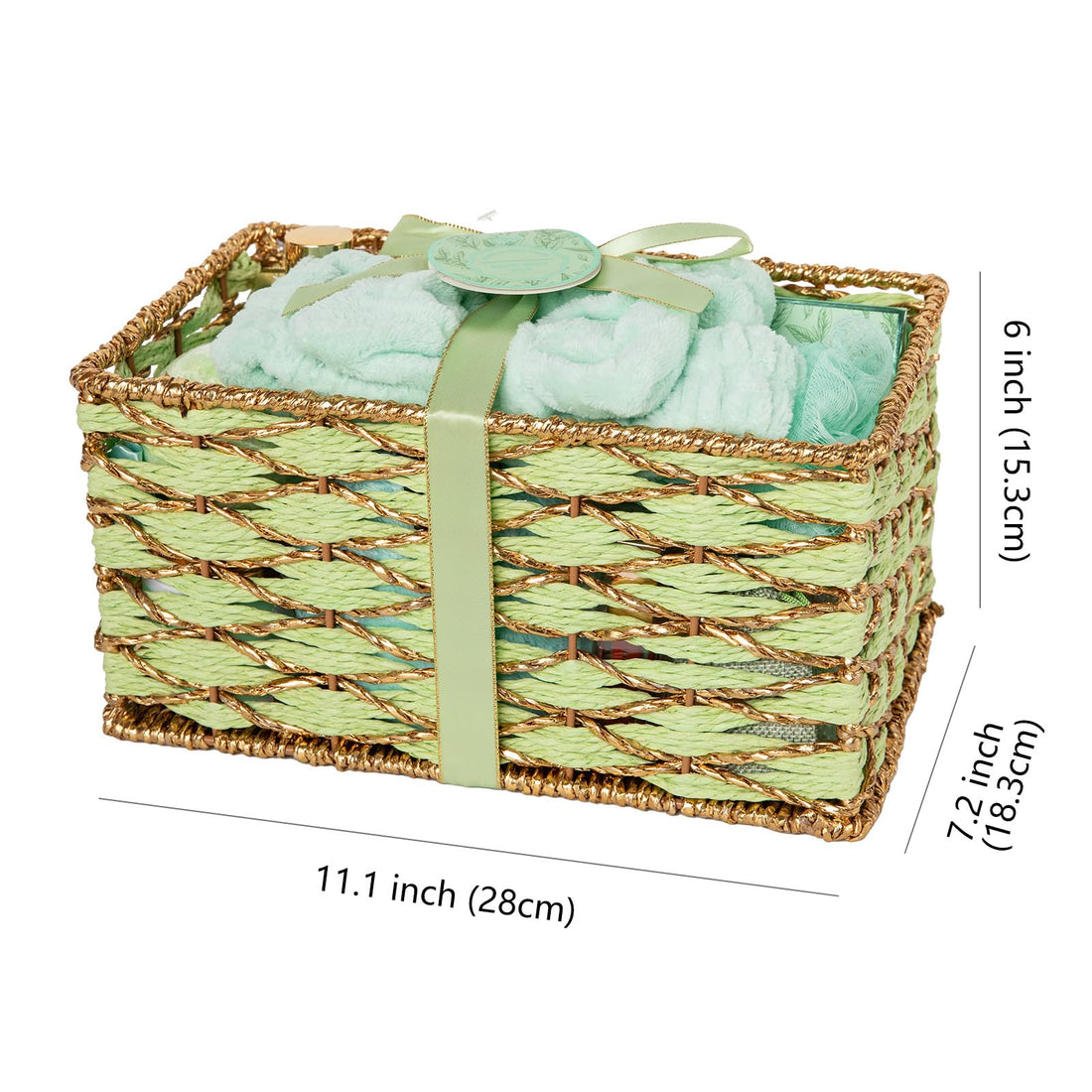 Gift Basket --35 Pcs Mothers Day - Gifts for Mom, Honey & Almond Bath & Body Gift Basket for Women, Face Skin Care Kit, Home Spa Basket Gift Set, Self-Care Gift Kit, Necklace, Birthday, Anniversary, Wife, TCoU Recommendations from Amazon Products