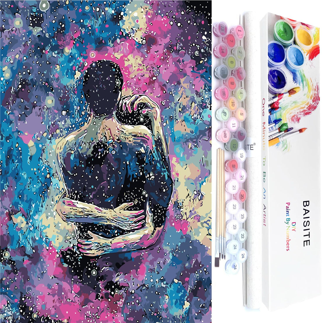 Paint by Numbers Kit for Adults,16" Lx20 W Canvas for Painting Kits for Adults in Colorful Box-Breathtaking Colorful Scenery 8481-Already Stretched on a Wooden Frame, TCoU Recommendations from Amazon Products