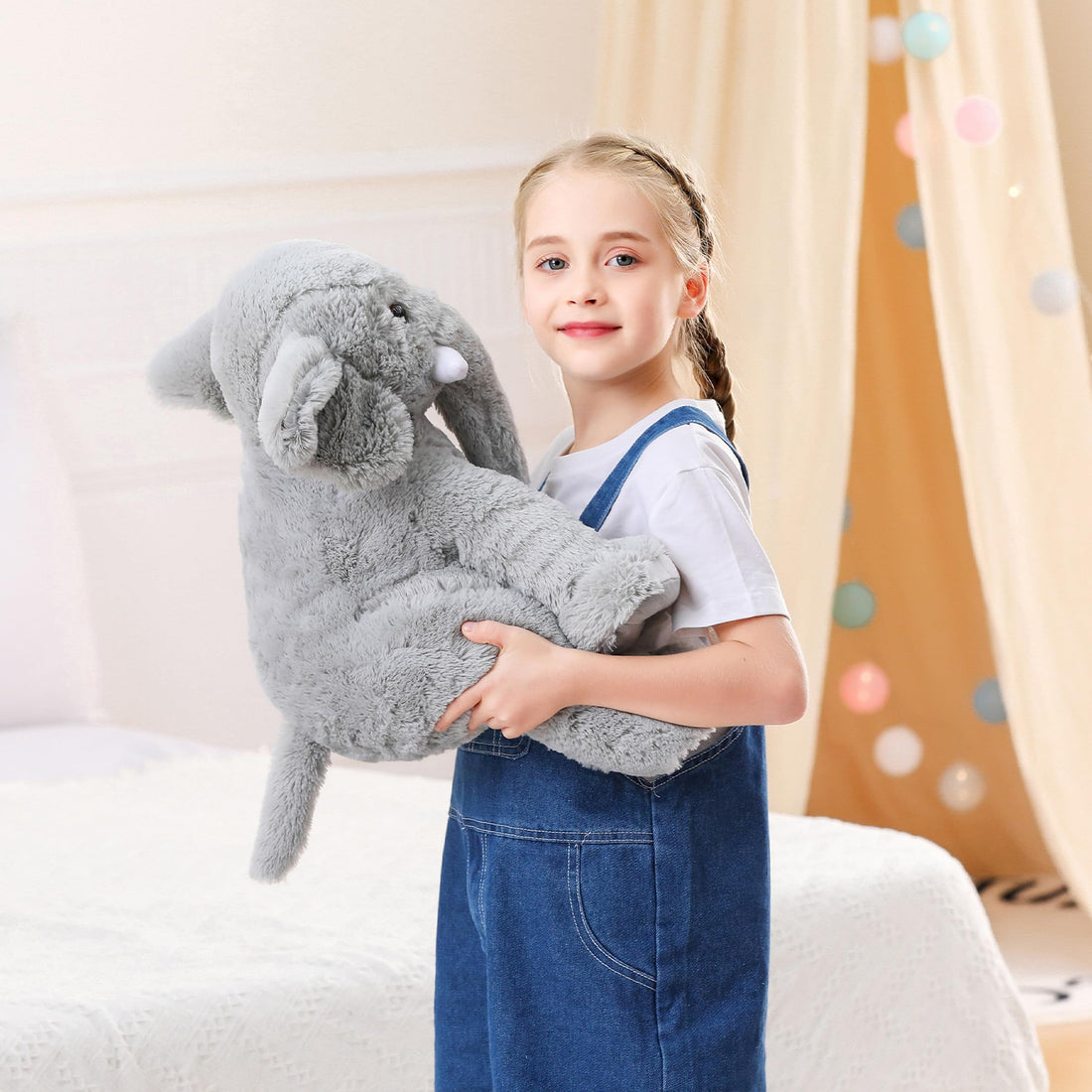 Get a Hug!! -- 5 lbs 24" Weighted Stuffed Animals, Panda Plushie, Cute Panda Weighted Plush Pillow, Giant Stuffed Animals for Kids & Adults alike!! TCoU Recommendations from Amazon Products