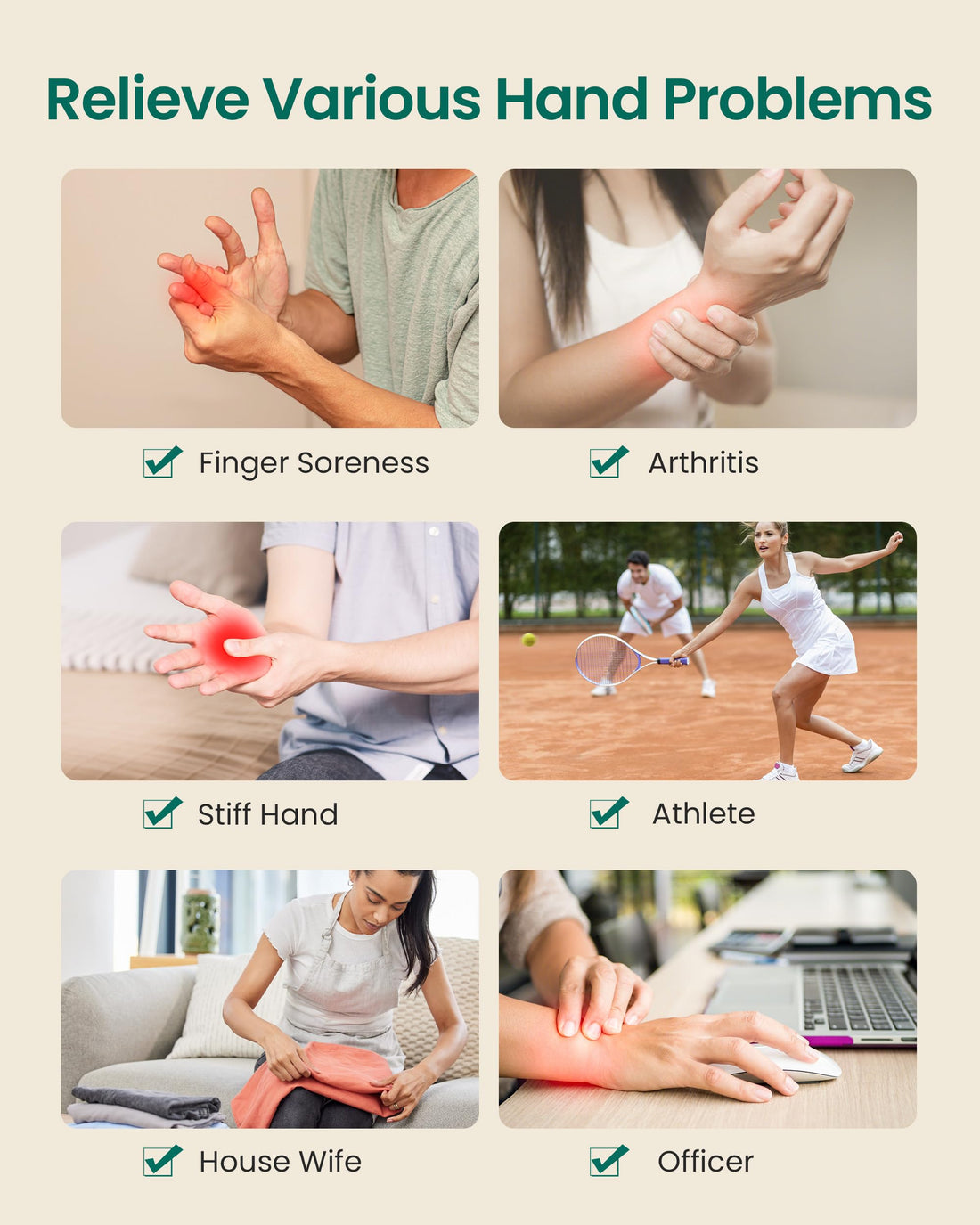 Hand Massager with Heat and Compression, Vibration, Cordless Hand Massager for Arthritis, Carpal Tunnel, Gifts for Women, Men, Mom (Black)-made by Snailax--TCoU Recommendations from Amazon Products