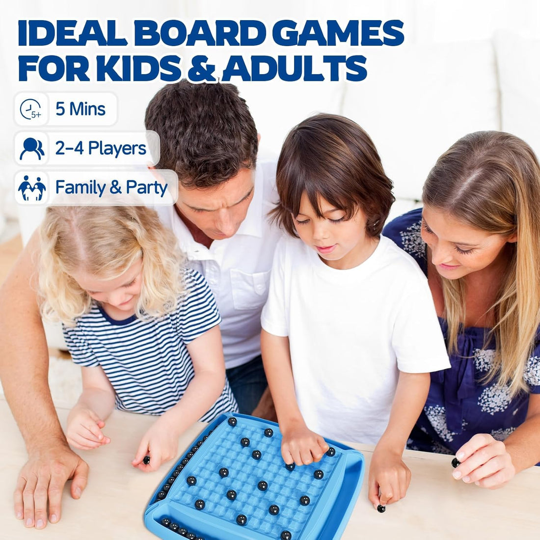 Magnet Game, Family Games for Kids and Adults, Board Games for Kids 8-12, Magnetic Games Ideal for Family and Friend Game Night, 2-4 Players, ChristmasGifts for Grandkids Teen Boys Girls (28pcs) -- TCoU Recommendations from Amazon Products