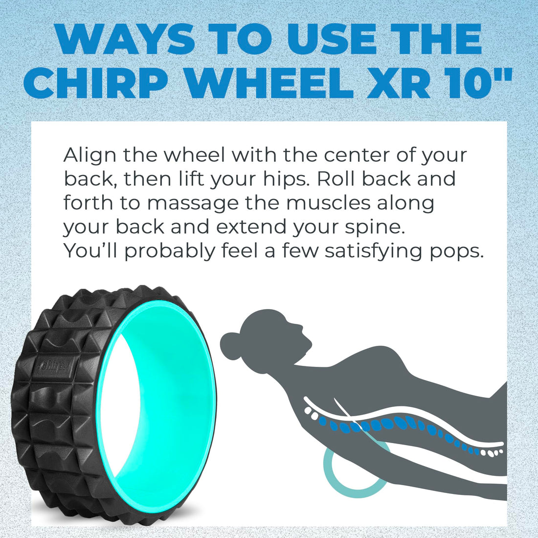 Neck Massager--Chirp Wheel XR Massage Roller for Neck & Headache Relief – Rejuvenate Body, Spinal Care & Tension Through Thumb Pressure Release, TCoU Recommendations from Amazon Prod