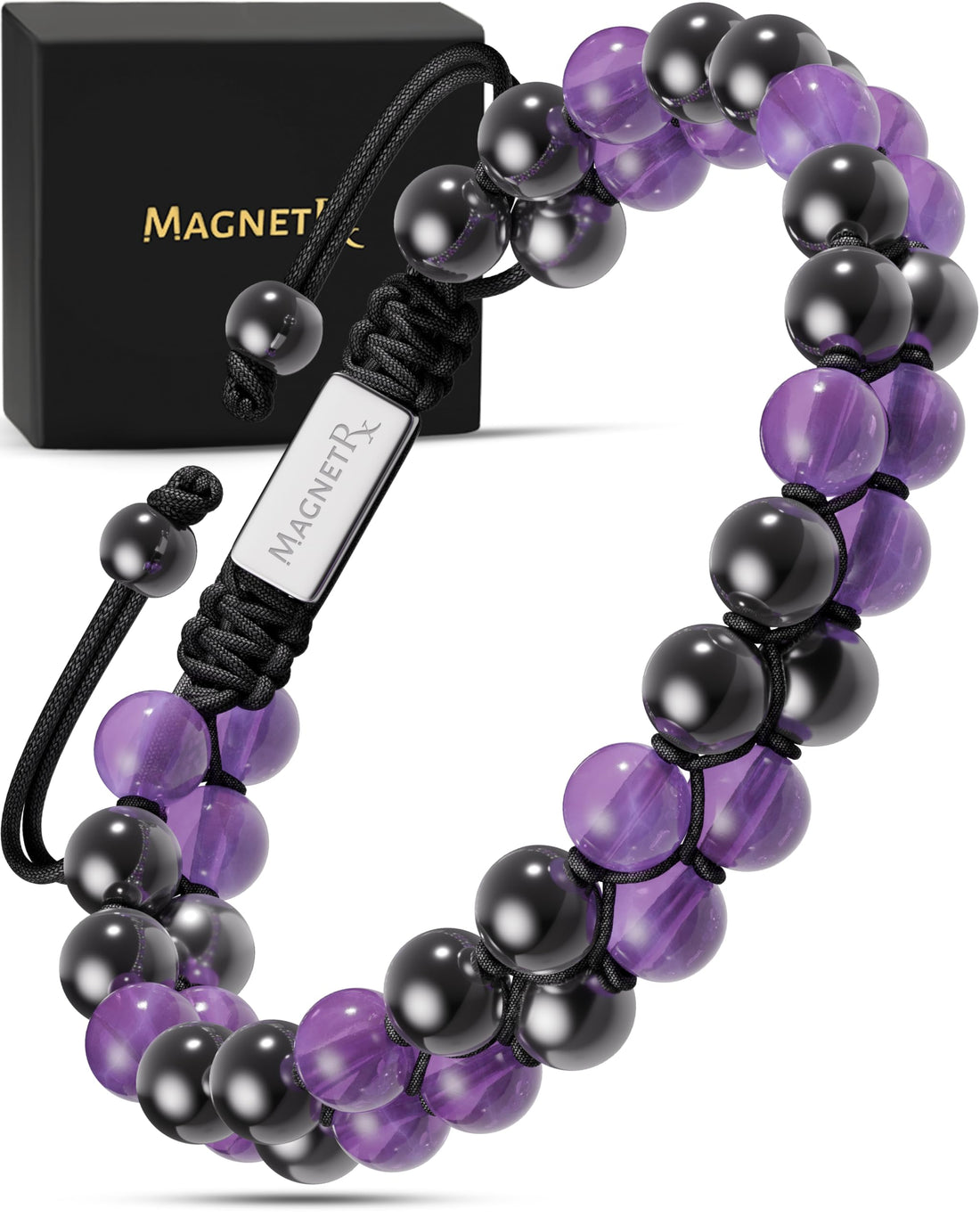Copper Jewelry--MagnetRX® Magnetic Bracelets for Men & Women – MAX Strength Magnetic Hematite & Copper Bracelet with 8mm Solid Copper Beads (Double Copper), TCoU Recommendations from Amazon Products