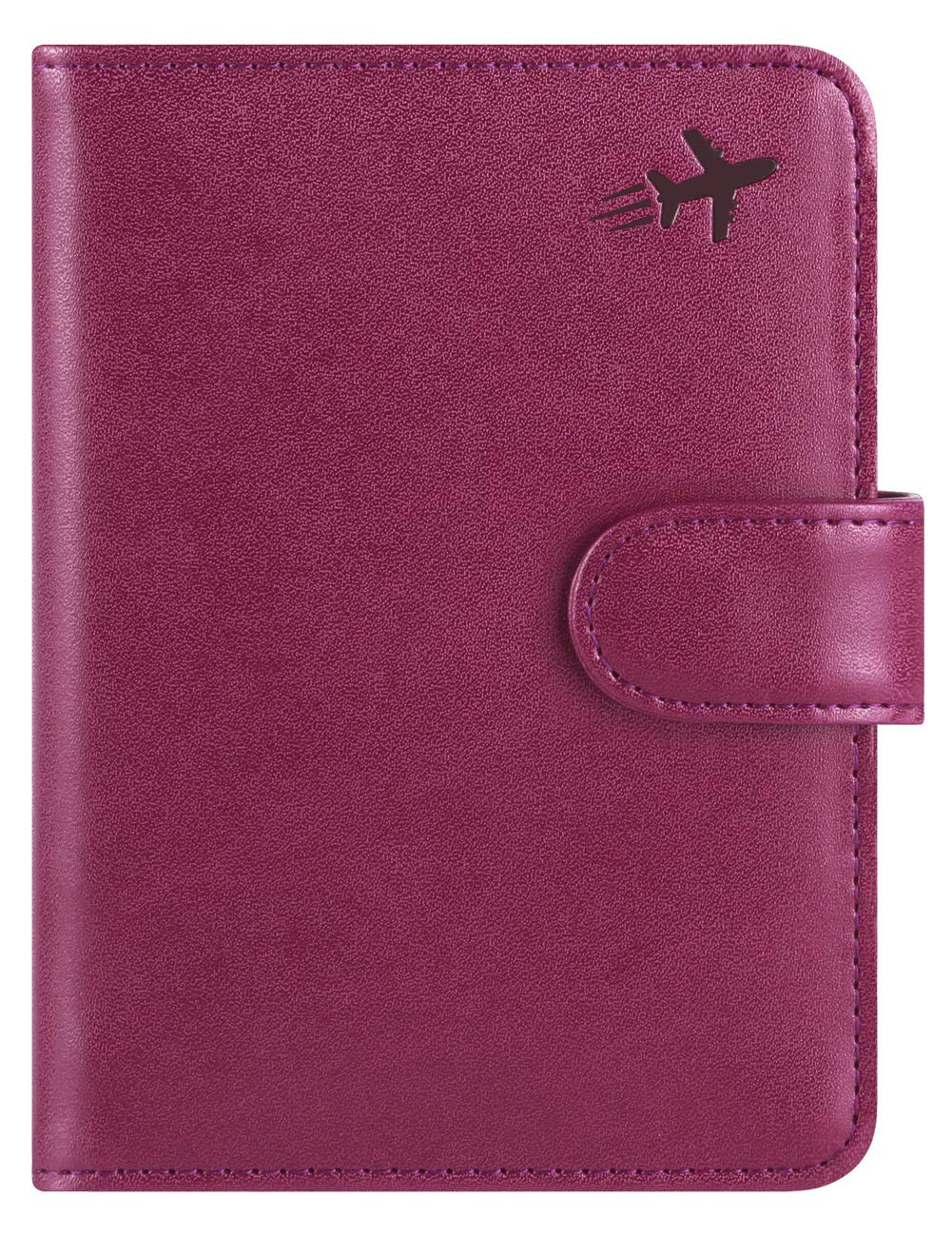 Passport Holder Cover Wallet RFID Blocking Leather Card Case Travel Accessories for Women Men (Pink)-TCoU Recommendations from Amazon Products