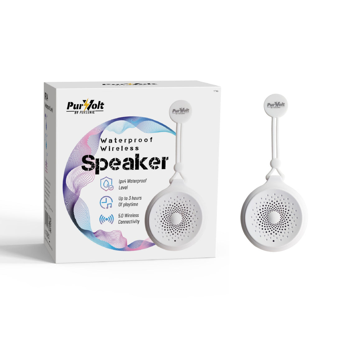 Speaker--Waterproof Shower, Wireless, Portable Speaker – Bluetooth Speaker