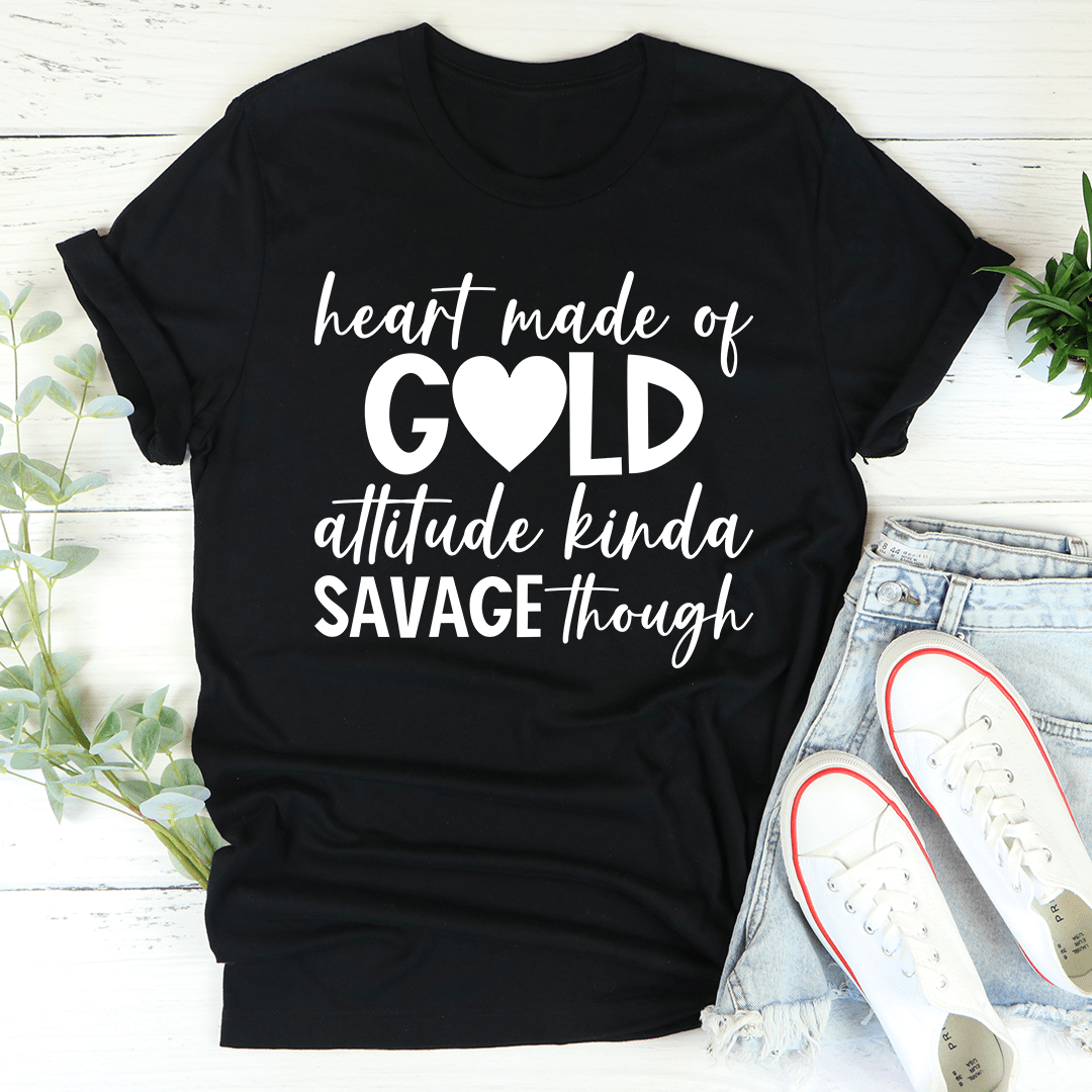 T-Shirt -- "Heart Made of Gold"